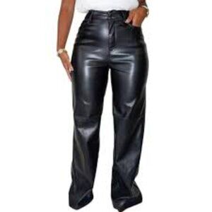 Abercrombie & Fitch Black High-Rise Pants